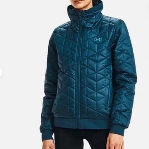 Under Armour Women's ColdGear Reactor Performance Jacket Sz L 1342792 Athleisure